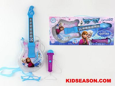 frozen toy guitar