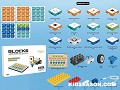 STEAM DIY SCIENCE EDUCATIONAL LOGIC THINKING TRAINING PROGRAMMING CAR TOYS SET