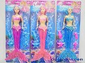 11' FASHION PEARL PRINCESS MERMAID DOLL SET WITH LIGHT