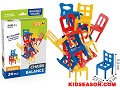 FUNNY CHAIRS BALANCE GAME FAMILY BOARD GAME TOY