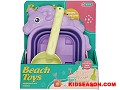 2PCS SUMMER OUTDOOR PLAY UNICORN FOLDING BUCKET SAND BEACH TOY SET