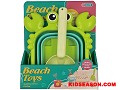 2PCS SUMMER OUTDOOR PLAY CRAB FOLDING BUCKET WITH TOOLS SAND BEACH TOY SET
