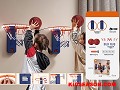 DOUBLE PLAYERS KIDS SPORT PLAY LIGHTS UP BASKETBALL SHOOTING GAME TOY WITH COUNTER